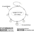 Tree of Life with Zircon - Steel / 5cm