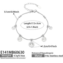 316L Stainless Steel 18K PVD Gold Life Tree Bracelet made with 316L stainless steel and 18K PVD gold finish for wholesale jewelry buyers - image 7