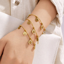 316L Stainless Steel 18K PVD Gold Life Tree Bracelet made with 316L stainless steel and 18K PVD gold finish for wholesale jewelry buyers - image 8