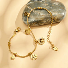 316L Stainless Steel 18K PVD Gold Life Tree Bracelet made with 316L stainless steel and 18K PVD gold finish for wholesale jewelry buyers - image 9