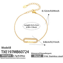MiduoduoJewelry MAMA zircon bracelet dimensions, adjustable length and product specifications