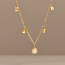 316L Stainless Steel 18K PVD Gold Zircon Chain Bracelet made with 316L stainless steel and 18K PVD gold finish for wholesale jewelry buyers - image 11