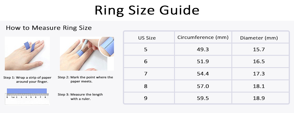 Miduoduo Wholesale Ring Size Chart