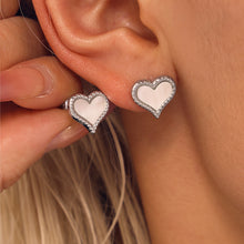 316L Stainless Steel 18K PVD Gold Mother Pearl Heart Necklace and Earrings Set made with 316L stainless steel and 18K PVD gold finish for wholesale jewelry buyers - image 8