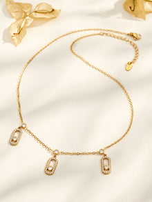 Close-up of 316L Stainless Steel necklace design