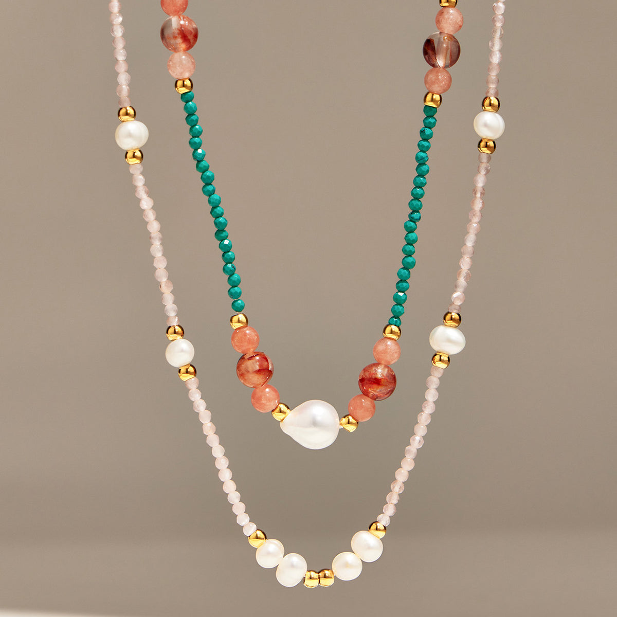 Turquoise Necklace showcasing natural stones in a refined design