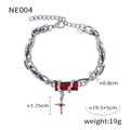 红锆石Steel Bracelet (NE004) / Default