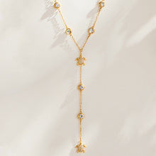 316L Stainless Steel 18K PVD Gold Ocean Heart Y Necklace made with 316L stainless steel and 18K PVD gold finish for wholesale jewelry buyers - image 11