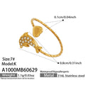 White Zircon Dolphin Open Ring / Ring