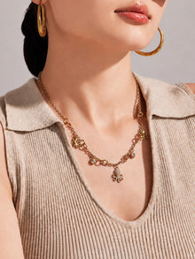 316L Stainless Steel 18K PVD Gold Octopus Pendant Necklace made with 316L stainless steel and 18K PVD gold finish for wholesale jewelry buyers - image 10