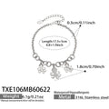 Bracelet / Octopus Zircon Steel / 5cm