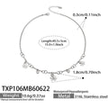 Necklace / Octopus Zircon Steel / 5cm