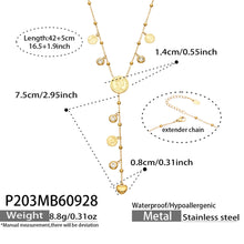 P203 gold-tone heart zircon Y necklace 42+5 cm length and product specification details