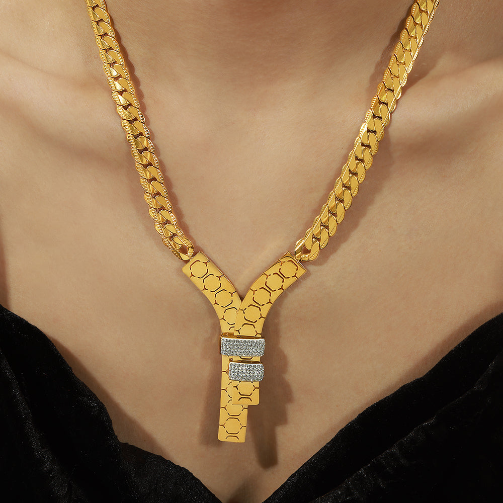 Miduoduo P229 Necklace Gold - Dimension & Weight Specifications