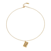 Miduoduo P607 Necklace Gold - Dimension & Weight Specifications