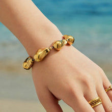 316L Stainless Steel 18K PVD Gold Pearl Chain Bracelet made with 316L stainless steel and 18K PVD gold finish for wholesale jewelry buyers - image 15
