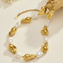 316L Stainless Steel 18K PVD Gold Pearl Chain Bracelet made with 316L stainless steel and 18K PVD gold finish for wholesale jewelry buyers - image 20