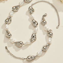 316L Stainless Steel 18K PVD Gold Pearl Chain Bracelet made with 316L stainless steel and 18K PVD gold finish for wholesale jewelry buyers - image 22