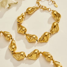 316L Stainless Steel 18K PVD Gold Pearl Chain Bracelet made with 316L stainless steel and 18K PVD gold finish for wholesale jewelry buyers - image 6