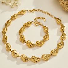 316L Stainless Steel 18K PVD Gold Pearl Chain Bracelet made with 316L stainless steel and 18K PVD gold finish for wholesale jewelry buyers - image 9