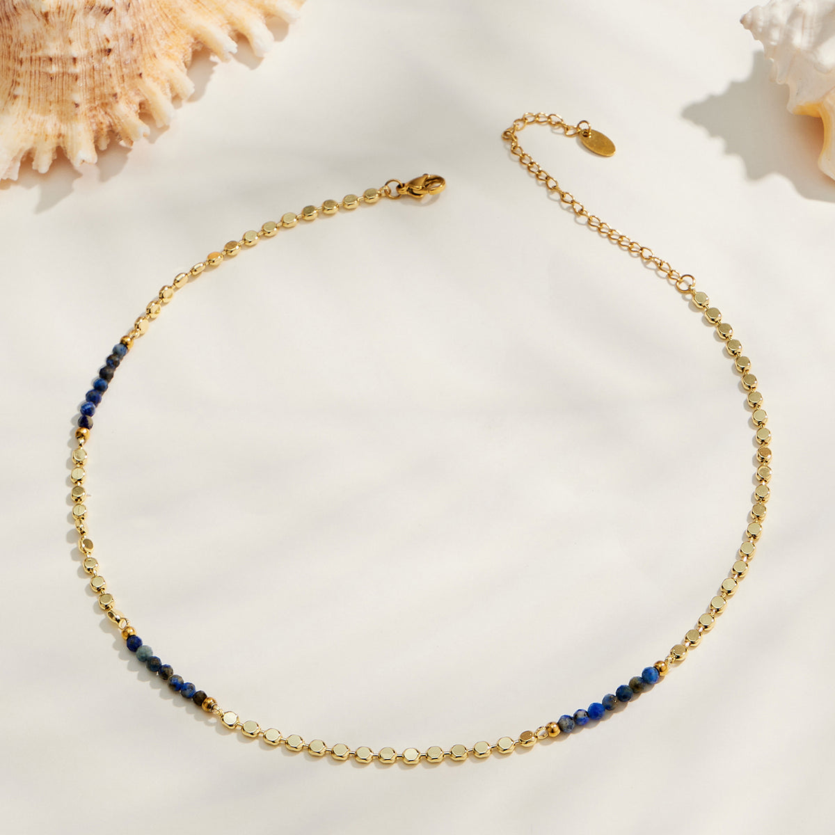 316L Stainless Steel 18K PVD Gold Pearl Necklace Set made with 316L stainless steel and 18K PVD gold finish for wholesale jewelry buyers - image 3