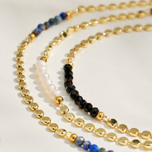 316L Stainless Steel 18K PVD Gold Pearl Necklace Set made with 316L stainless steel and 18K PVD gold finish for wholesale jewelry buyers - image 5
