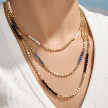 316L Stainless Steel 18K PVD Gold Pearl Necklace Set made with 316L stainless steel and 18K PVD gold finish for wholesale jewelry buyers - image 7