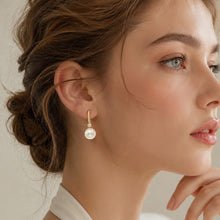 316L Stainless Steel 18K PVD Gold Pearl Zircon Earring made with 316L stainless steel and 18K PVD gold finish for wholesale jewelry buyers - image 10