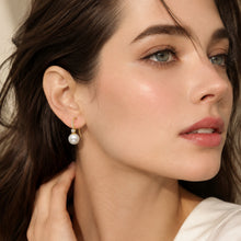 316L Stainless Steel 18K PVD Gold Pearl Zircon Earring made with 316L stainless steel and 18K PVD gold finish for wholesale jewelry buyers - image 5
