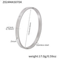 Z024 - Silver Zircon Bracelet