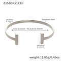 Z153 - Steel-Colored Bracelet