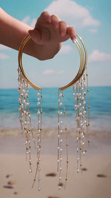 Stainless Steel 18K PVD Gold Tassel Necklace and Choker Collection