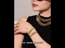 316L Stainless Steel 18K Gold PVD Chunky Chain Jewelry Set | Waterproof Hypoallergenic