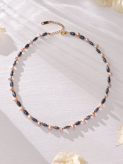 316L Stainless Steel Exquisite Full Zircon Waterdrop Mixed Pendant Bracelet - Image 12