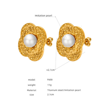 316L Stainless Steel Chic Vintage Heart Drop Earrings - Image 14