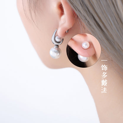 316L Stainless Steel Chic Vintage Heart Drop Earrings - Image 17