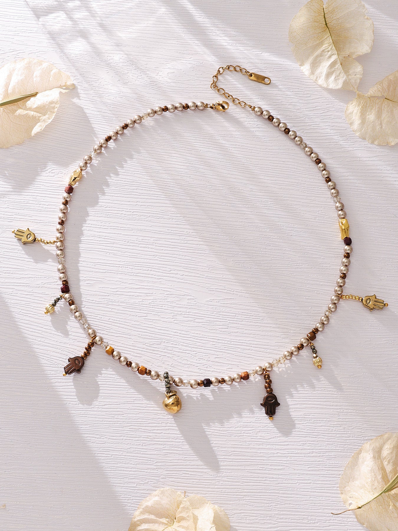 316L Stainless Steel Exquisite Full Zircon Waterdrop Mixed Pendant Bracelet - Image 5