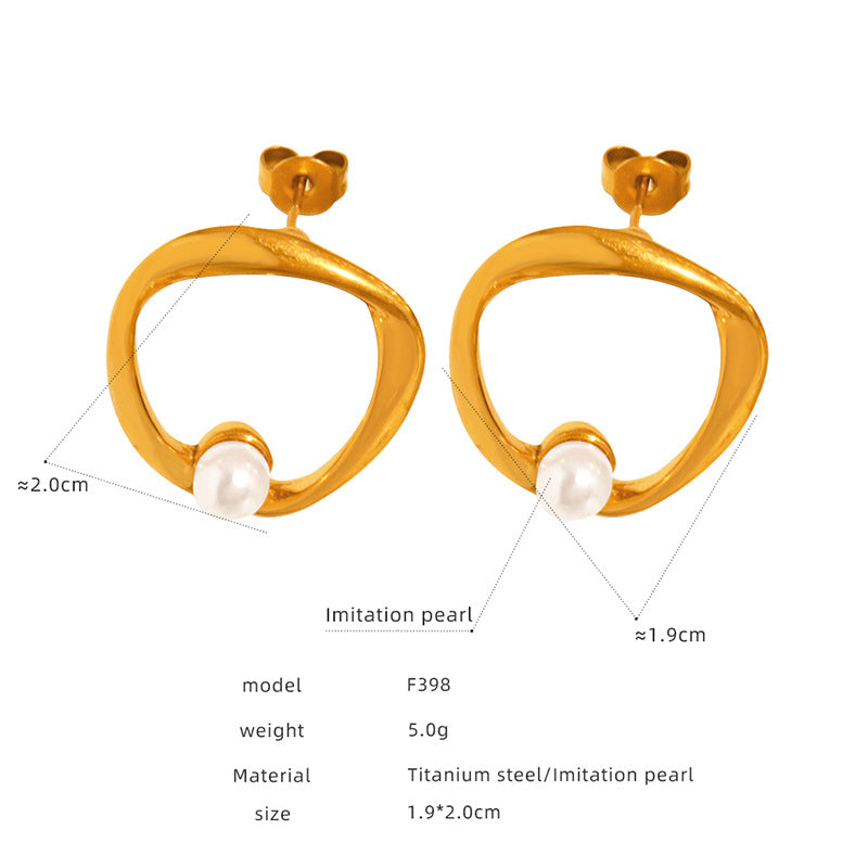 316L Stainless Steel Chic Vintage Heart Drop Earrings - Image 9