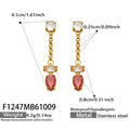 Red / Earrings