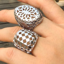316L Stainless Steel 18K PVD Gold Retro Irregular Hollow Wide Ring made with 316L stainless steel and 18K PVD gold finish for wholesale jewelry buyers - image 7