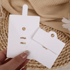 White Display Card - 6 × 10.5 cm / 10.5cm