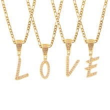 316L Stainless Steel 18K PVD Gold Script Letter Necklace made with 316L stainless steel and 18K PVD gold finish for wholesale jewelry buyers - image 14