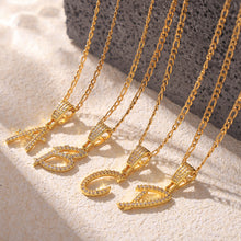 316L Stainless Steel 18K PVD Gold Script Letter Necklace made with 316L stainless steel and 18K PVD gold finish for wholesale jewelry buyers - image 23