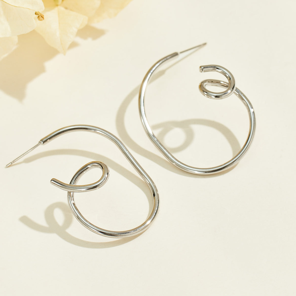 316L Stainless Steel 18K PVD Gold Spiral Hoop Earring made with 316L stainless steel and 18K PVD gold finish for wholesale jewelry buyers - image 16