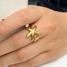 316L Stainless Steel 18K PVD Gold Spiral Open Ring made with 316L stainless steel and 18K PVD gold finish for wholesale jewelry buyers - image 11