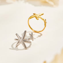 Stunning 18K PVD gold finish ring