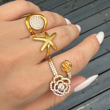 316L Stainless Steel 18K PVD Gold Spiral Open Ring made with 316L stainless steel and 18K PVD gold finish for wholesale jewelry buyers - image 9