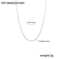 Herringbone Chain - Silver