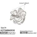 Sculpted Flower / Silver