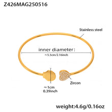 316L Stainless Steel Minimalist Geometric Open Bangle Set
